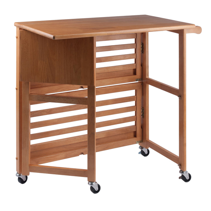 Radley Kitchen Cart, Foldable, Light Oak