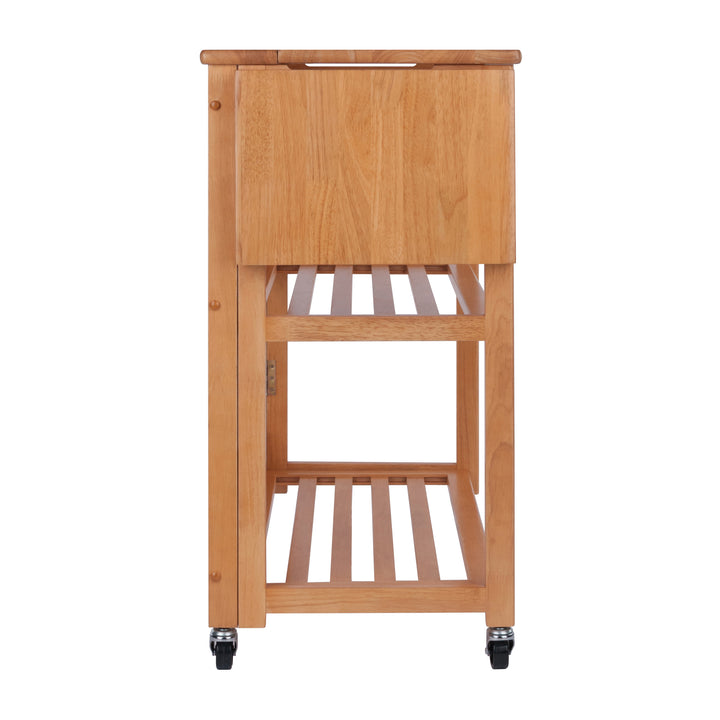 Radley Kitchen Cart, Foldable, Light Oak