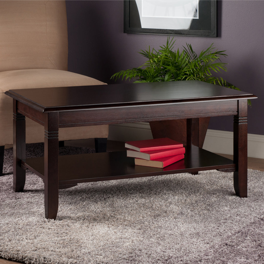 Nolan Coffee Table, Cappuccino