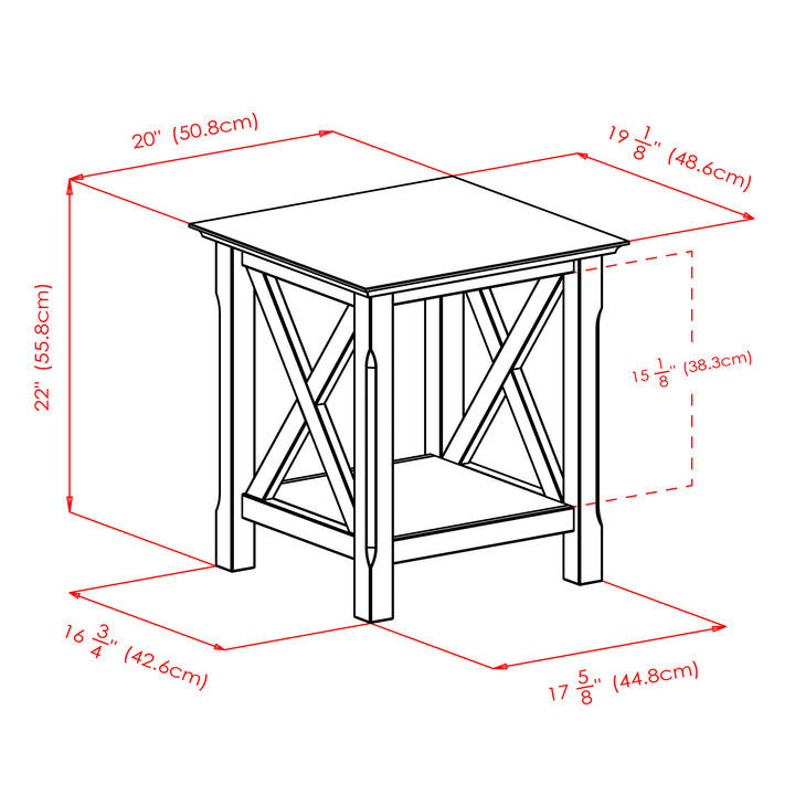 Xola Accent Table, Cappuccino