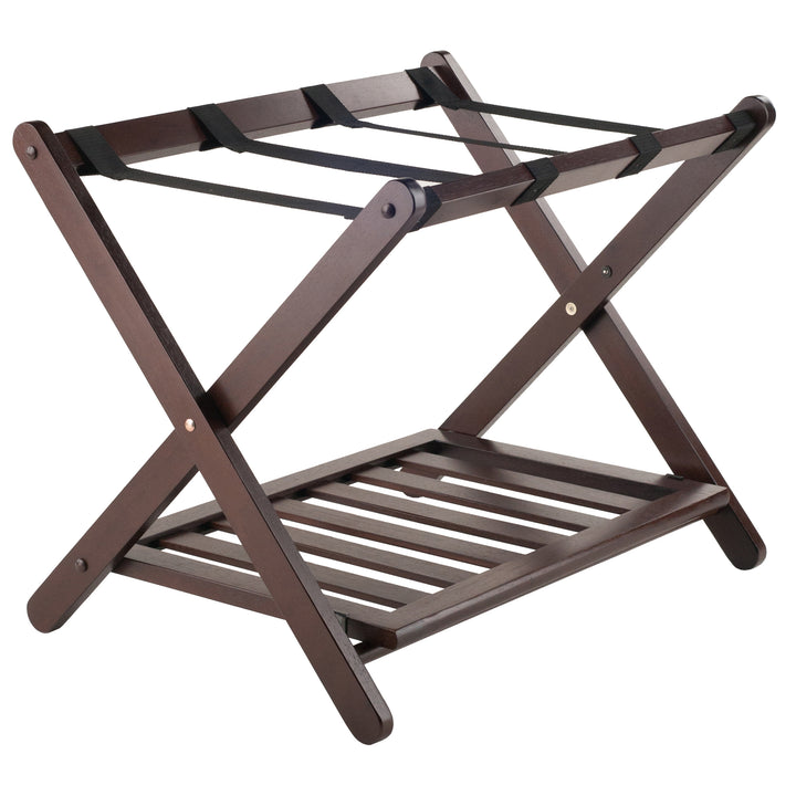 Remy Luggage Rack, Shelf, Cappuccino