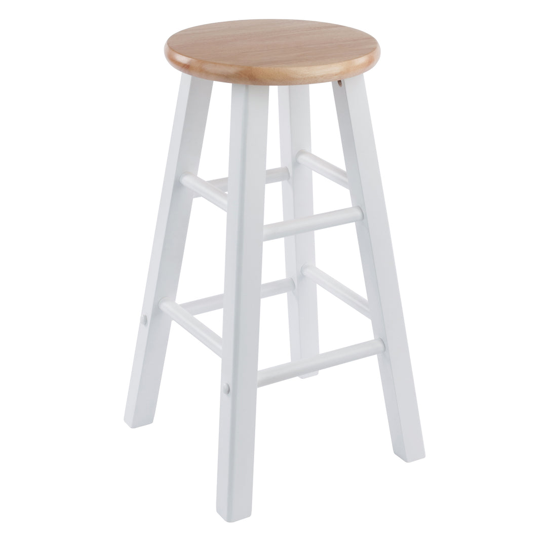 Element 2-Pc Counter Stool Set, Natural and White