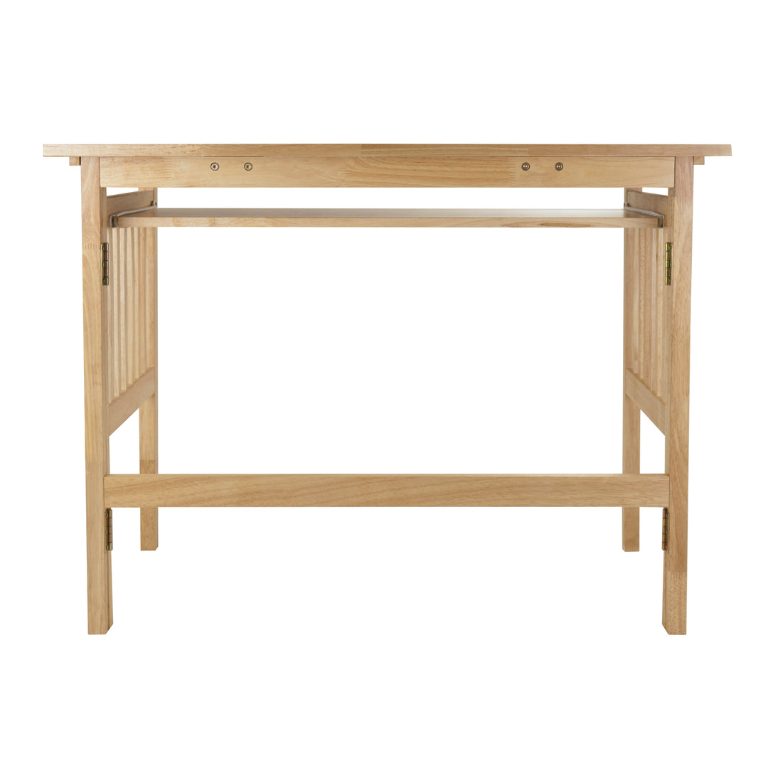 Mission Foldable Computer Desk, Natural