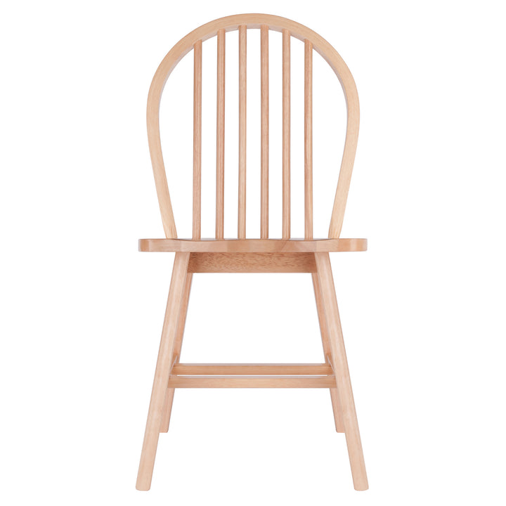 Windsor 2-Pc Chair Set, Natural