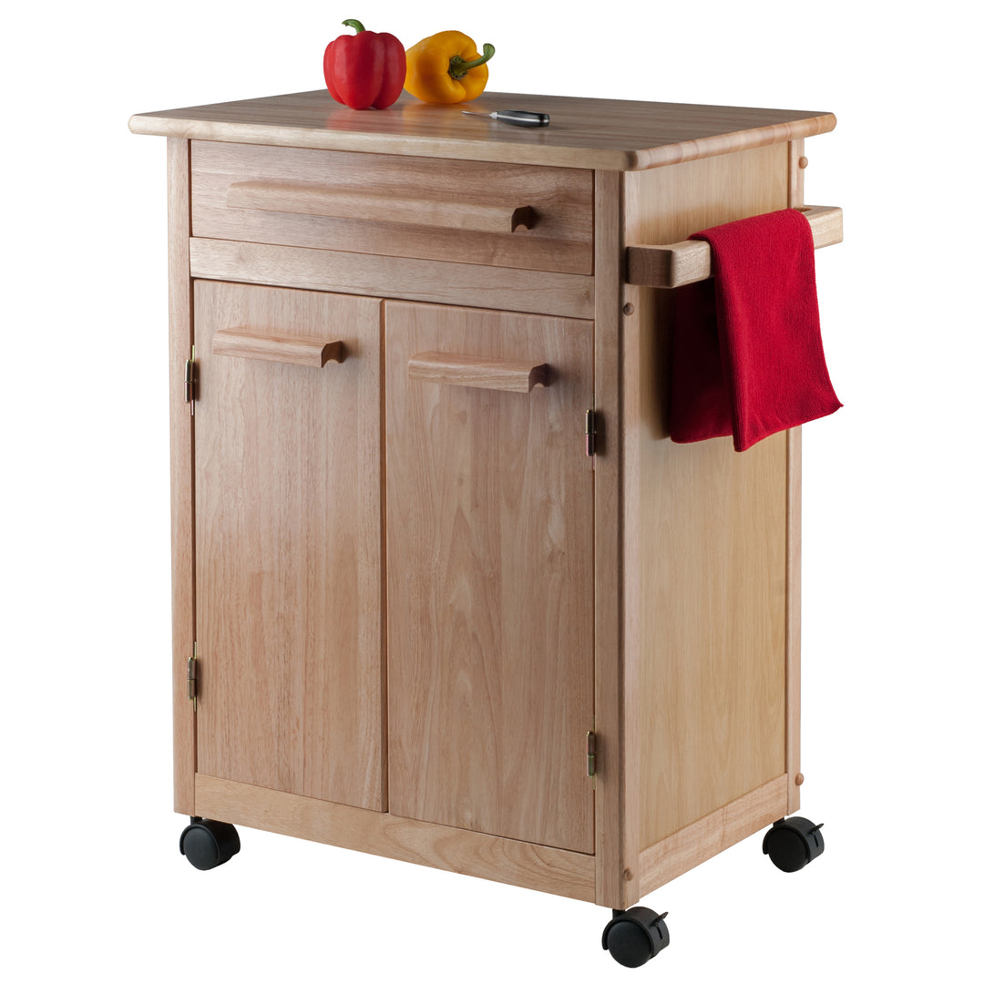 Hackett Kitchen Utility Cart, Natural