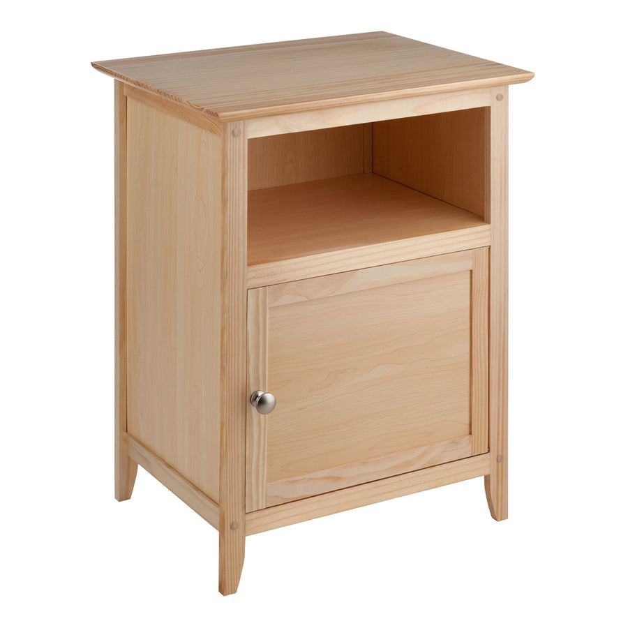 Henry Accent Table, Nightstand, Natural