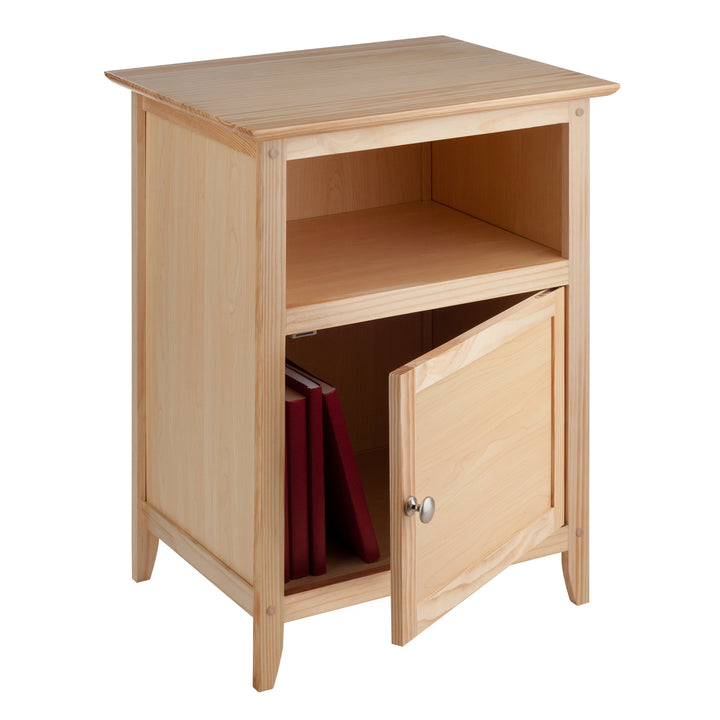 Henry Accent Table, Nightstand, Natural