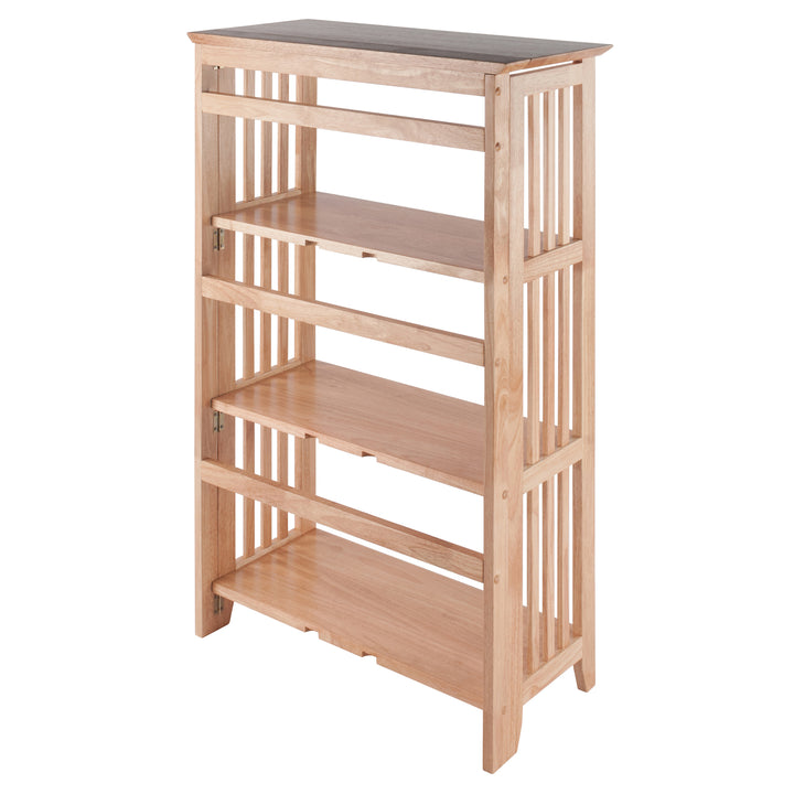 Mission 3-Section Foldable Shelf, Natural