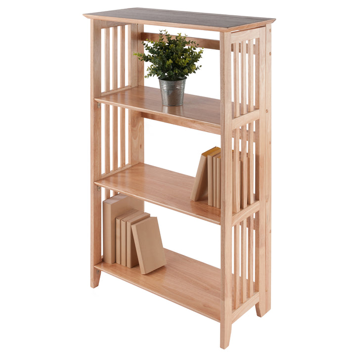 Mission 3-Section Foldable Shelf, Natural