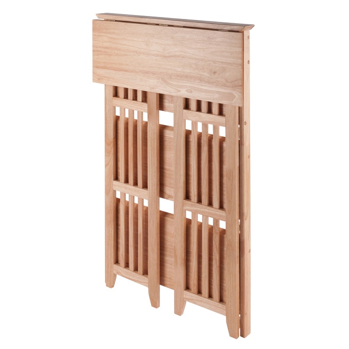 Mission 3-Section Foldable Shelf, Natural