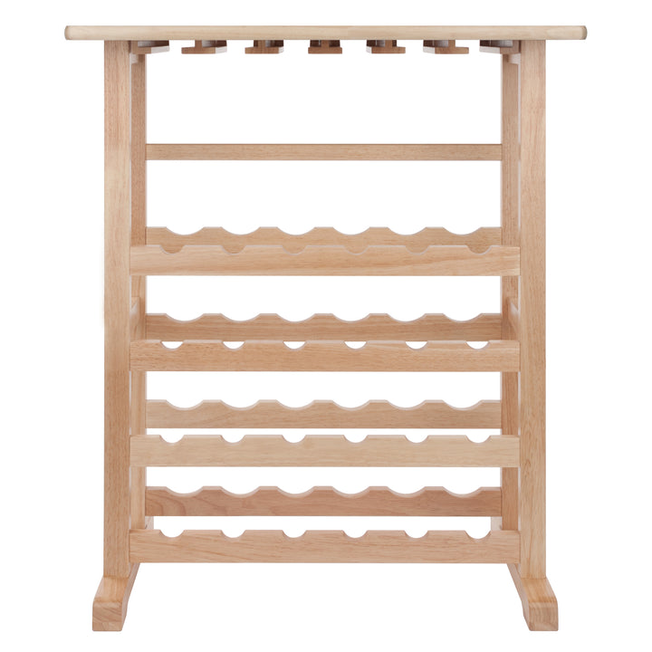 Vinny 24-Bottle Wine Rack, Natural