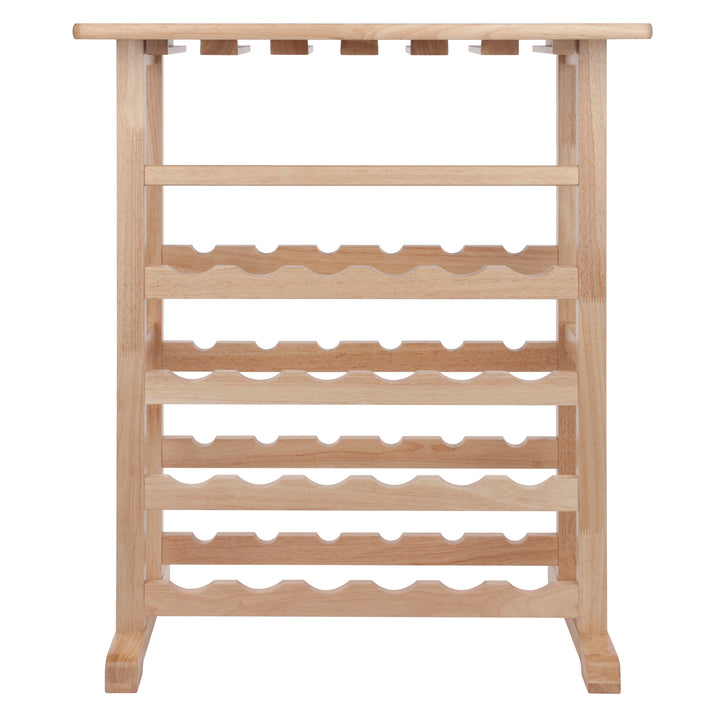 Vinny 24-Bottle Wine Rack, Natural