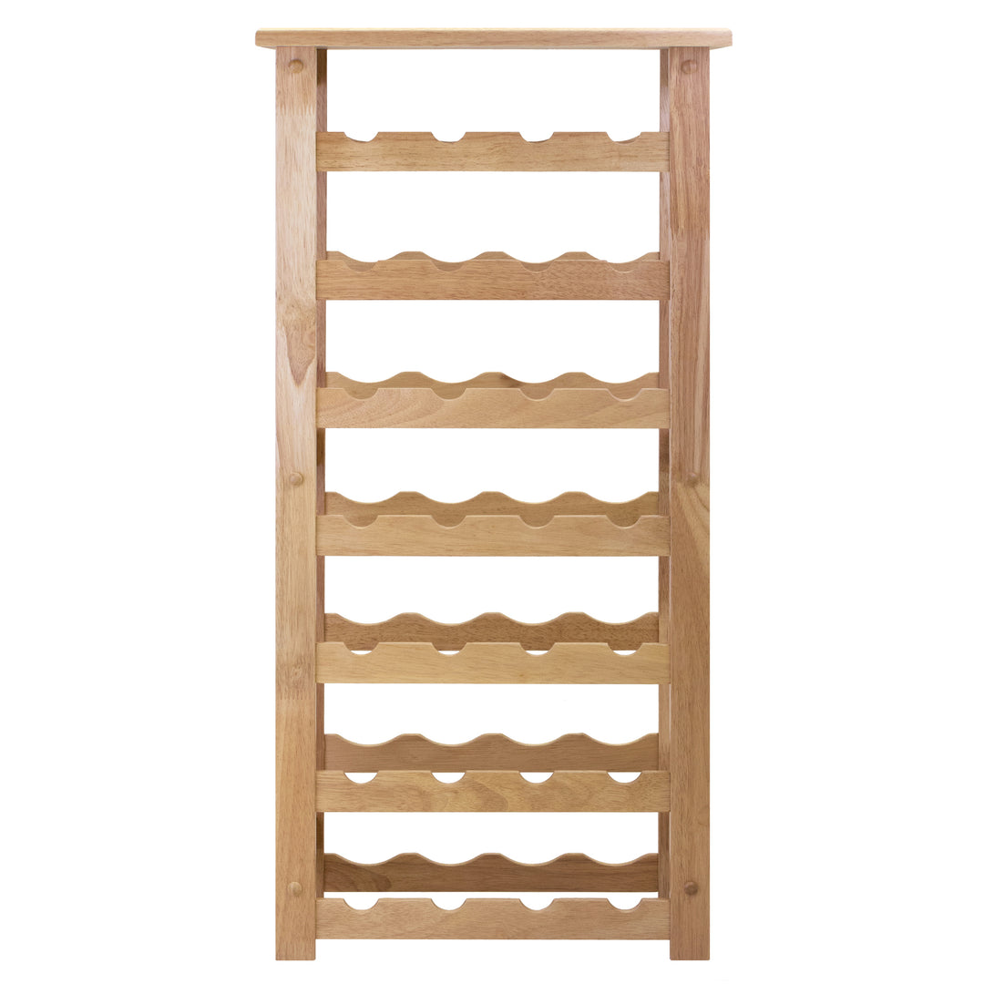 Napa 28-Bottle Wine Rack, Natural