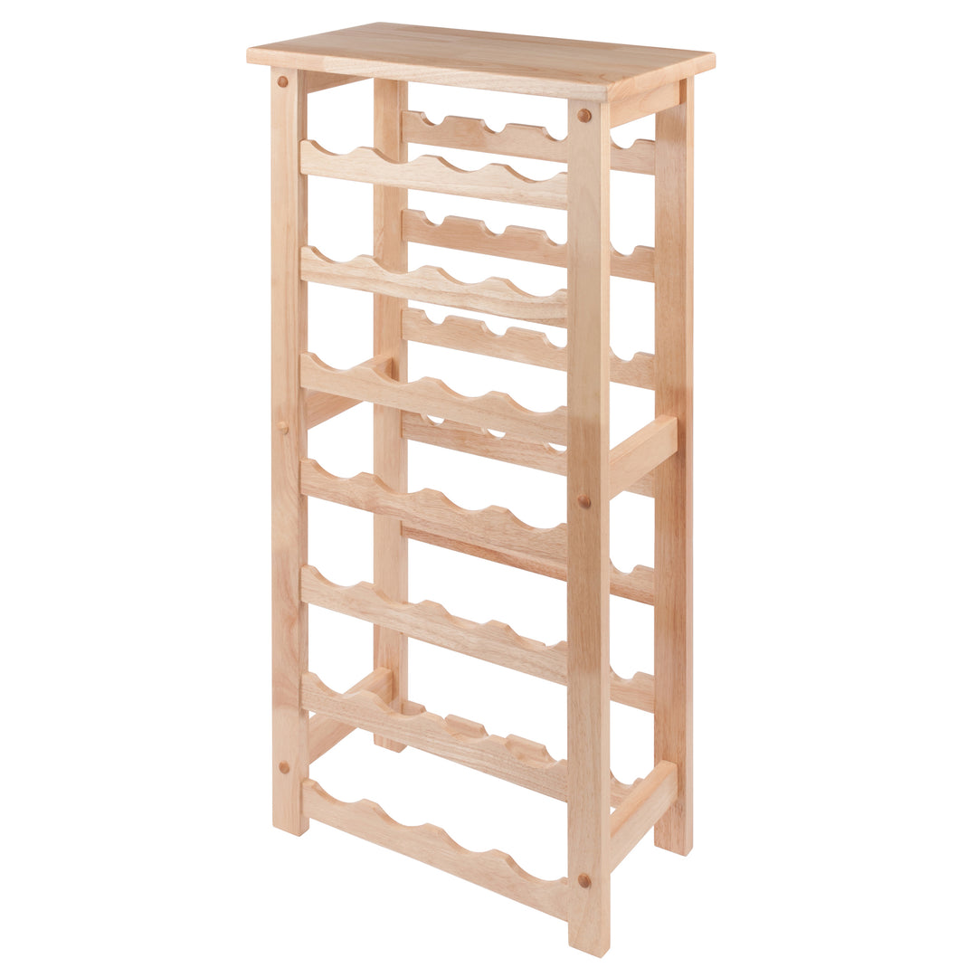 Napa 28-Bottle Wine Rack, Natural