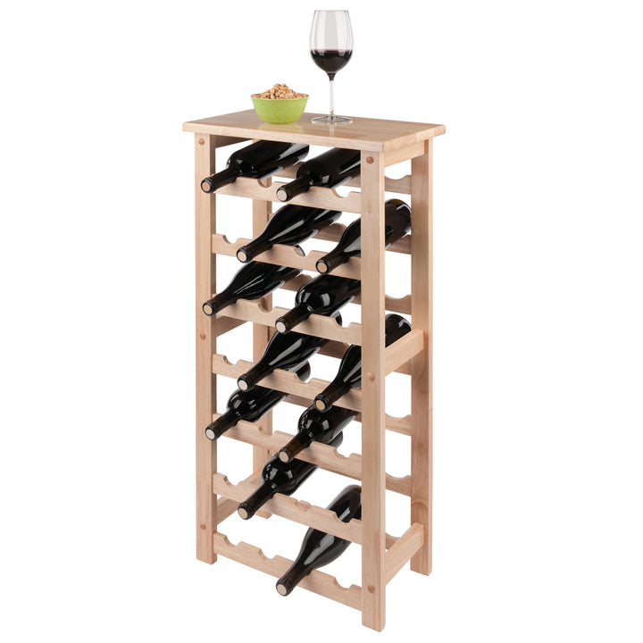 Napa 28-Bottle Wine Rack, Natural