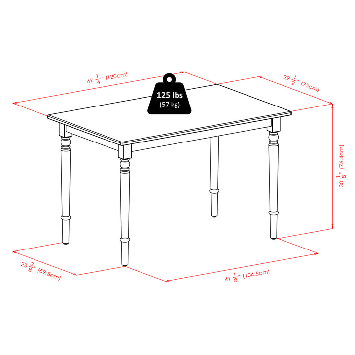 Ravenna Rectangle Dining Table, Natural