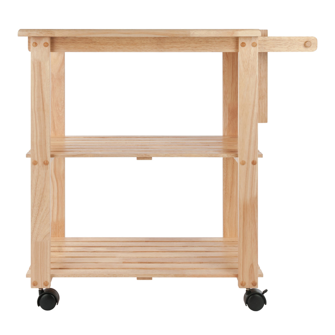 Mario Kitchen Utility Cart, Natural