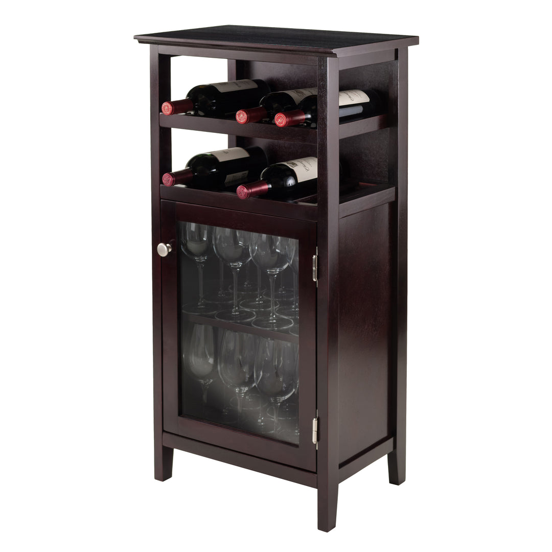 Alta Wine Cabinet, Espresso