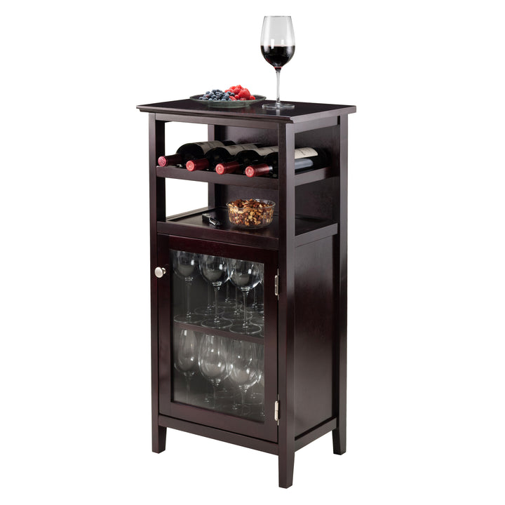 Alta Wine Cabinet, Espresso