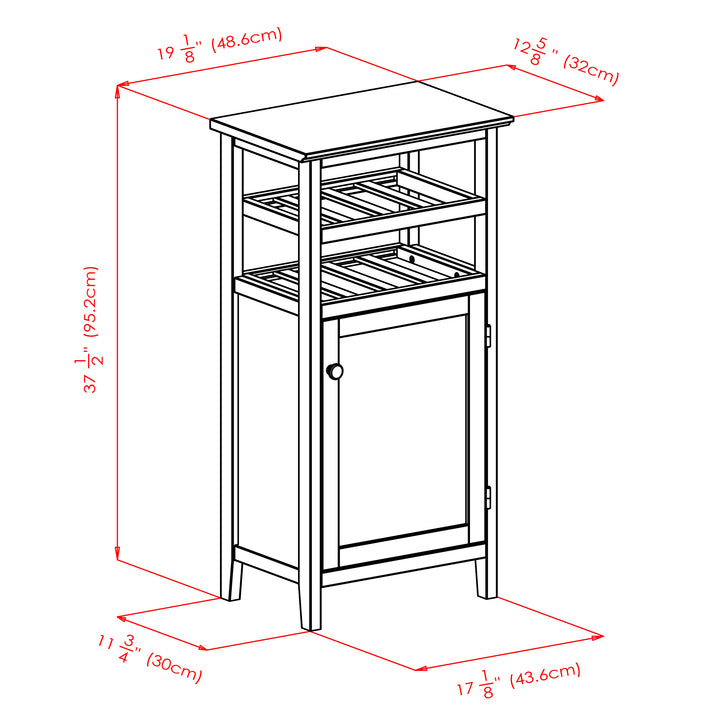 Alta Wine Cabinet, Espresso