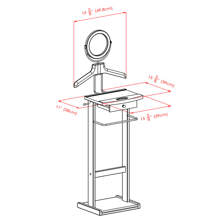 Alfred Valet Stand, Espresso