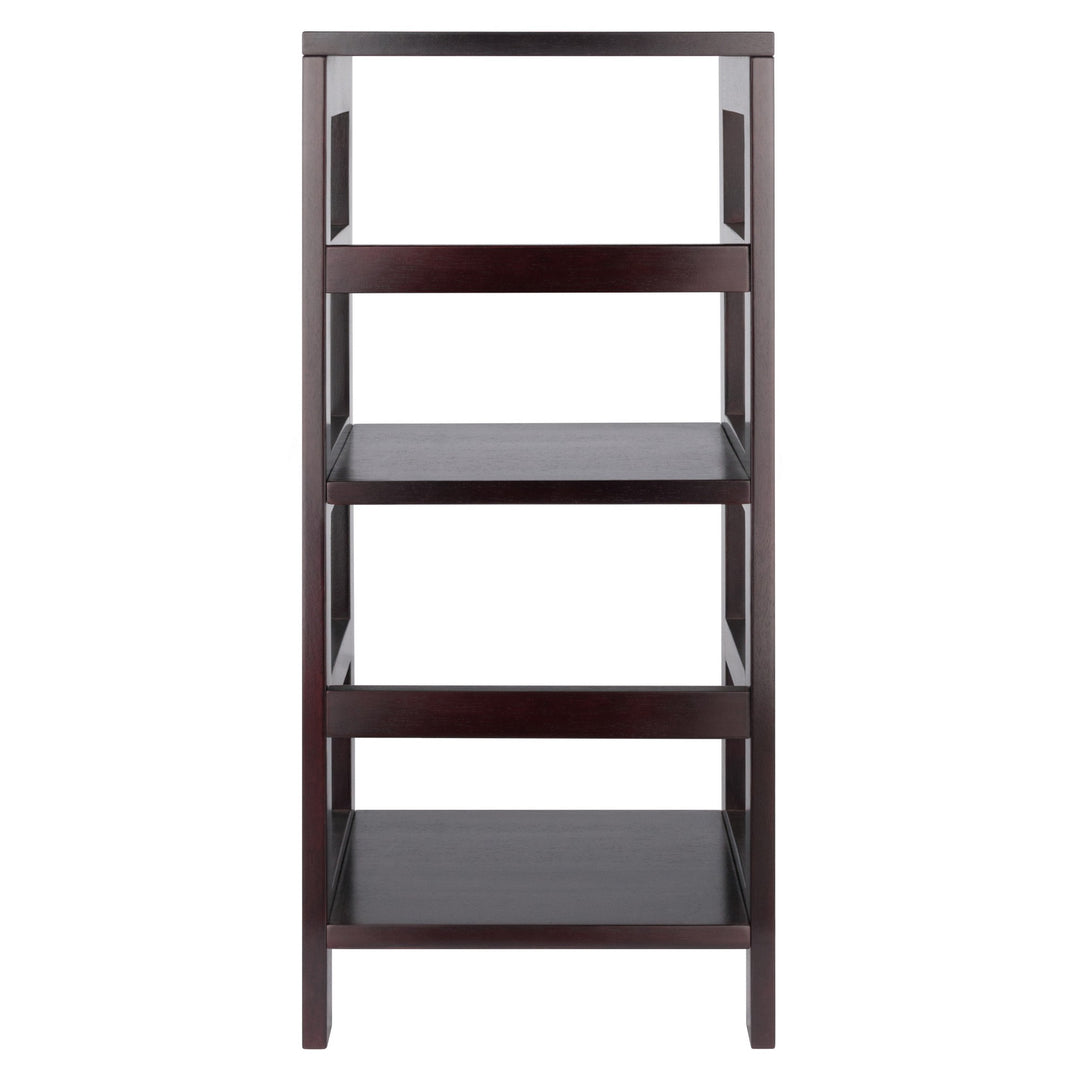 Leo 2-Tier Storage Shelf, Espresso