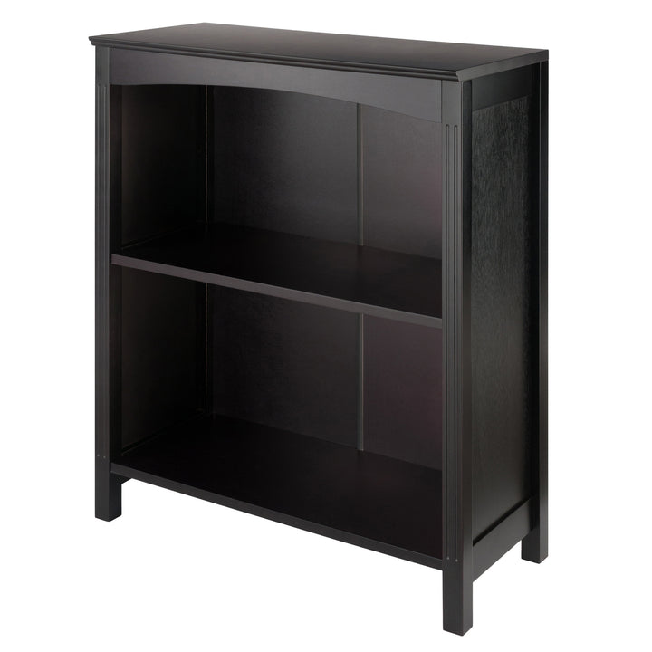 Terrace 2-Section Bookcase, Shelf, Espresso