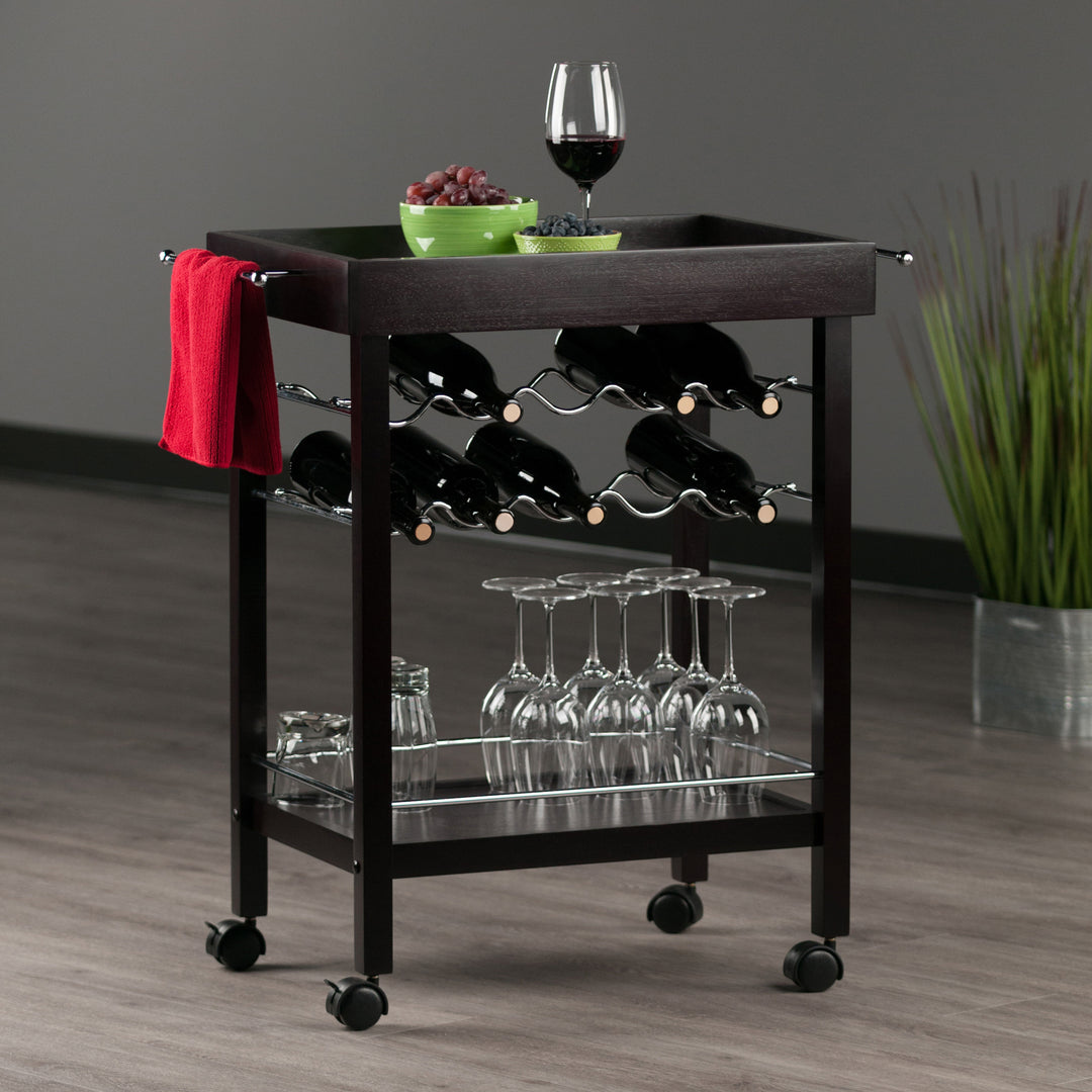 Johnnie Bar Cart, Espresso