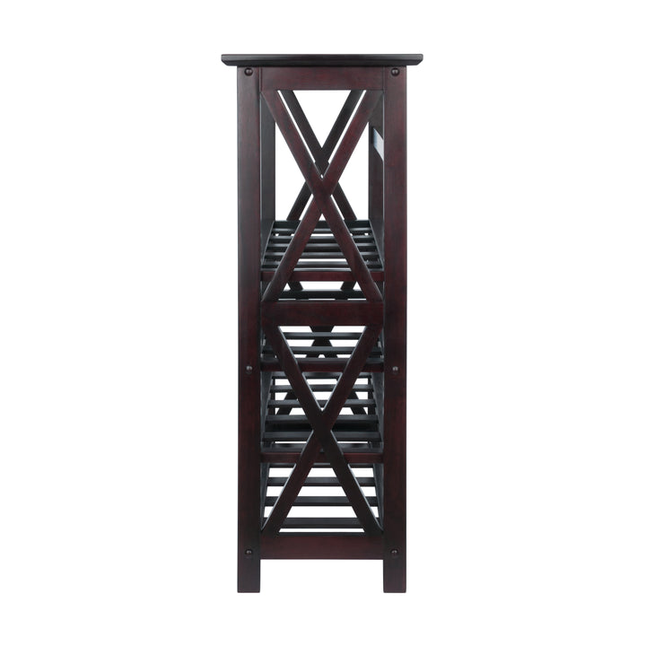 Rio 24-Bottle Wine Rack, Espresso