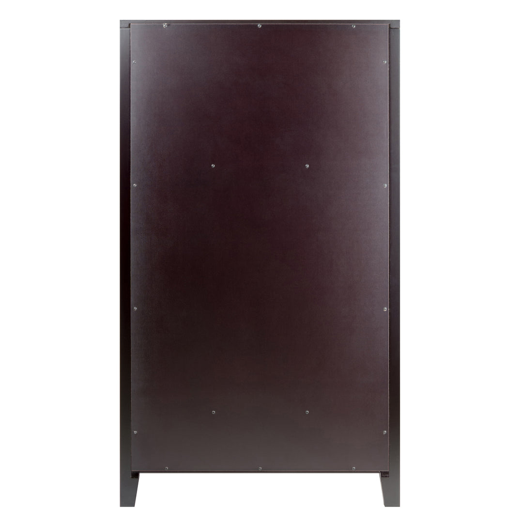 Bordeaux X-Panel Wine Cabinet, Espreso