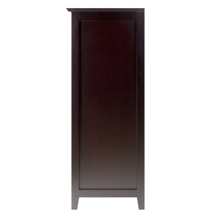 Bordeaux 25-Bottle Wine Cabinet, Espresso