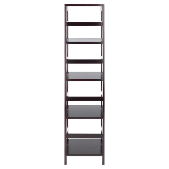 Leo 4-Tier Storage Shelf, Espresso