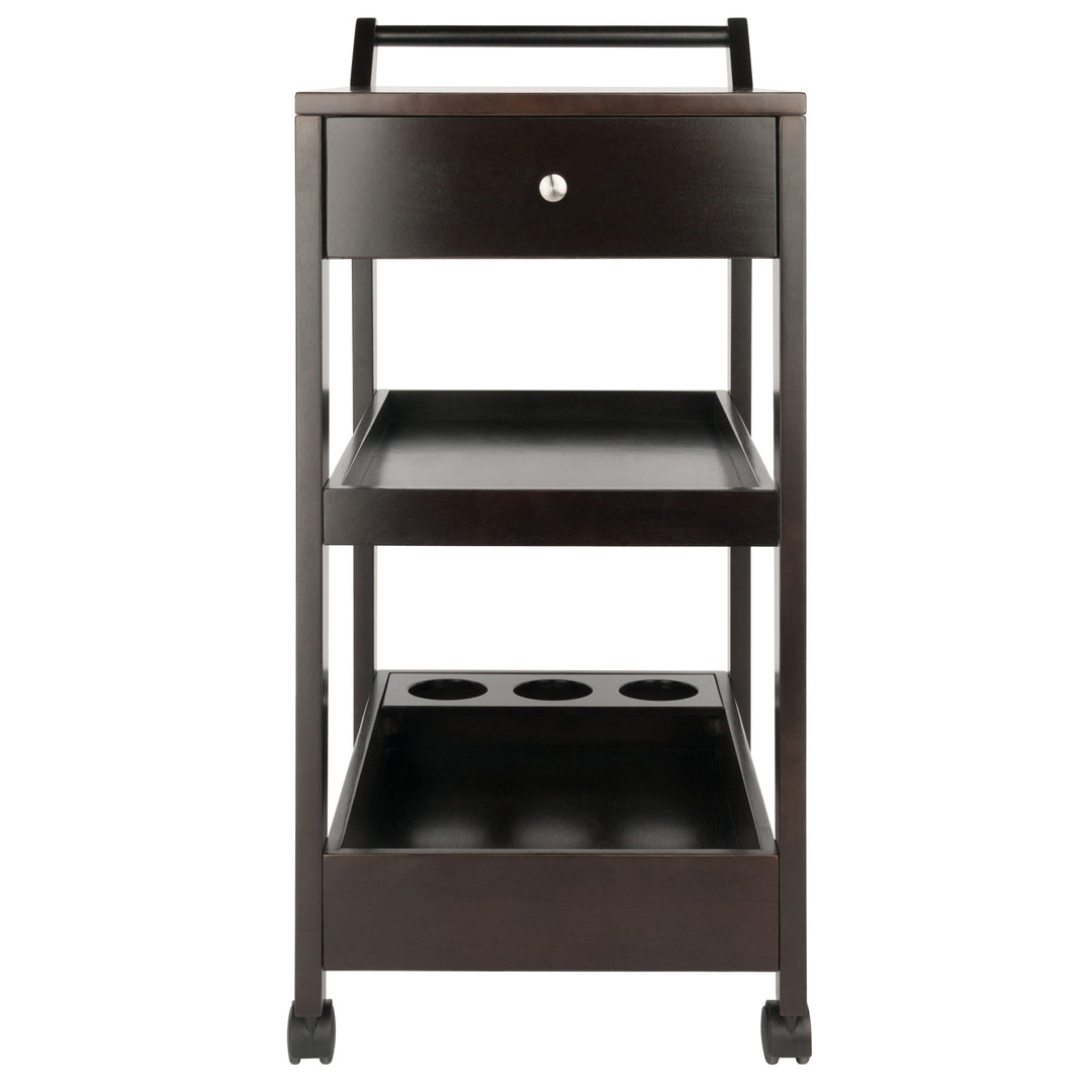 Jeston Entertainment Cart, Espresso