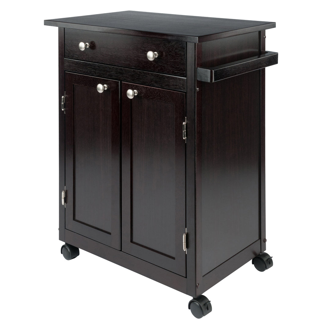 Savannah Kitchen Utility Cart, Espresso