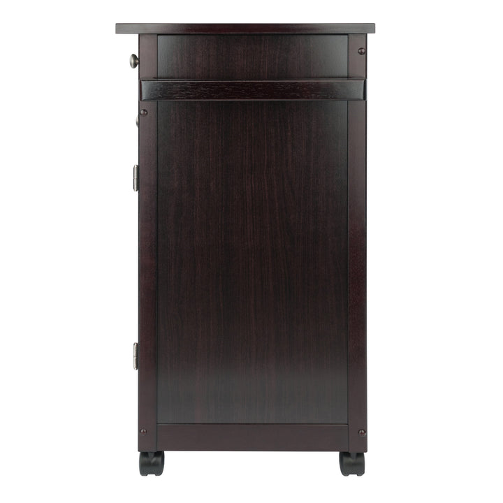 Savannah Kitchen Utility Cart, Espresso