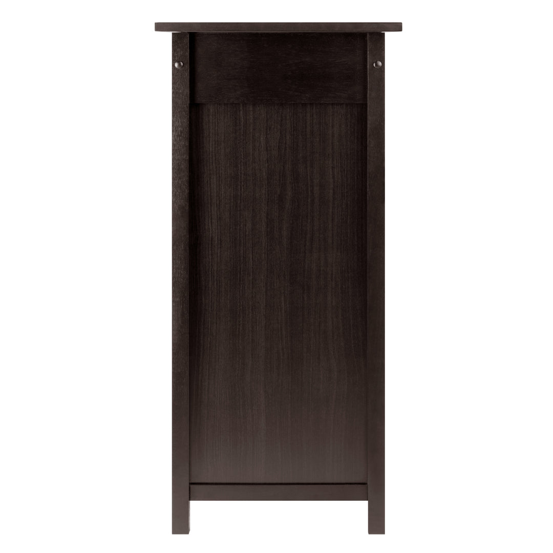 Yukon Wine Cabinet, Expandable Top, Espresso