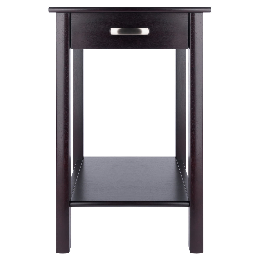 Liso End Table, Espresso