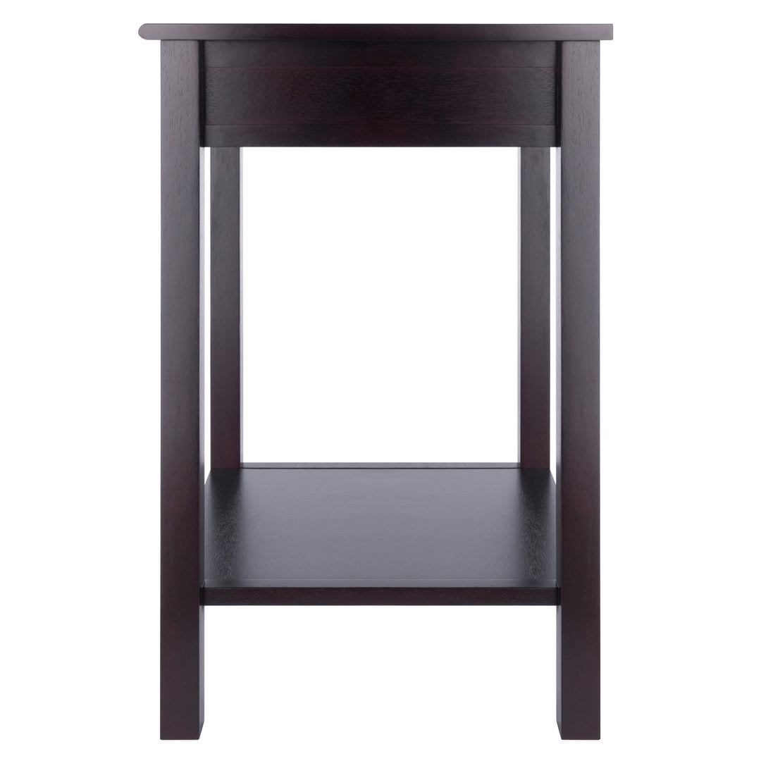 Liso End Table, Espresso