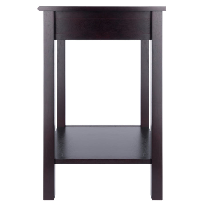 Liso End Table, Espresso