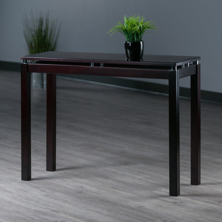 Linea Console Table, Espresso