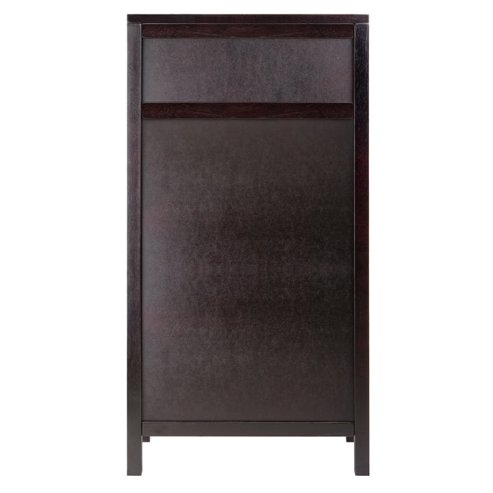 Ancona 24-Bottle Wine Cabinet, Espresso