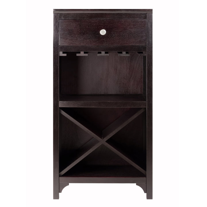 Ancona Wine Cabinet, Espresso