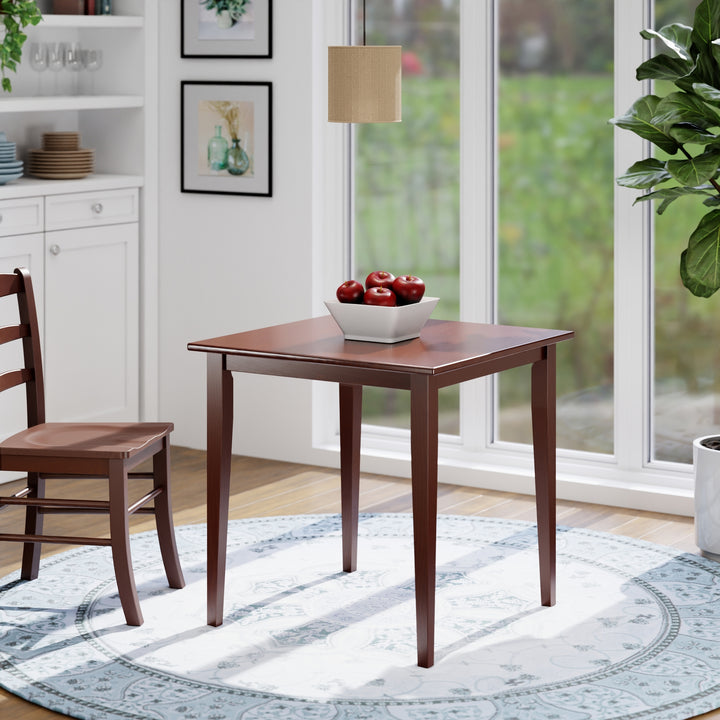 Groveland Square Dining Table, Walnut