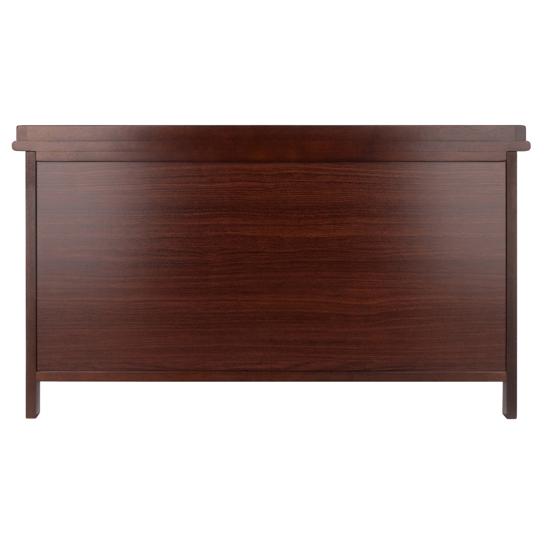 Adriana 3-Drawer Bench with Storage, Walnut