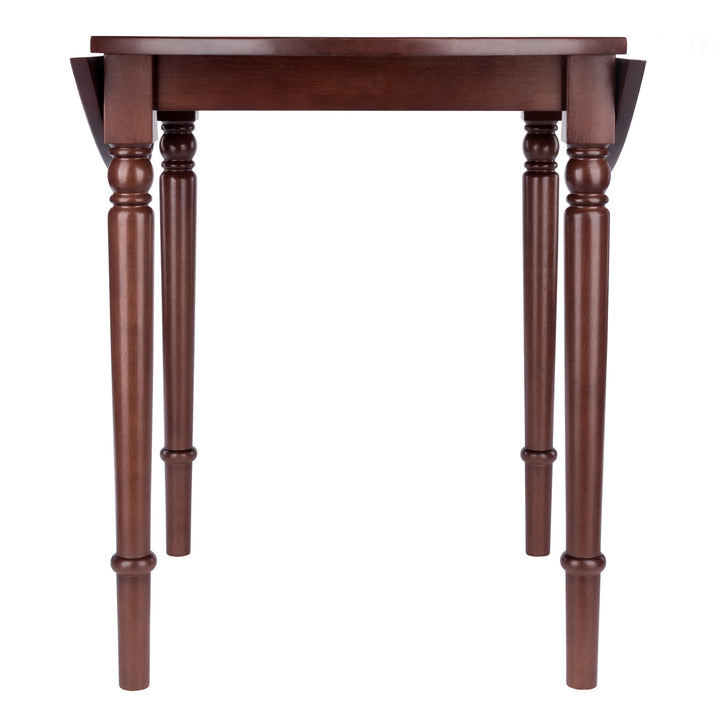 Sorella Round Double Drop Leaf Dining Table, Walnut