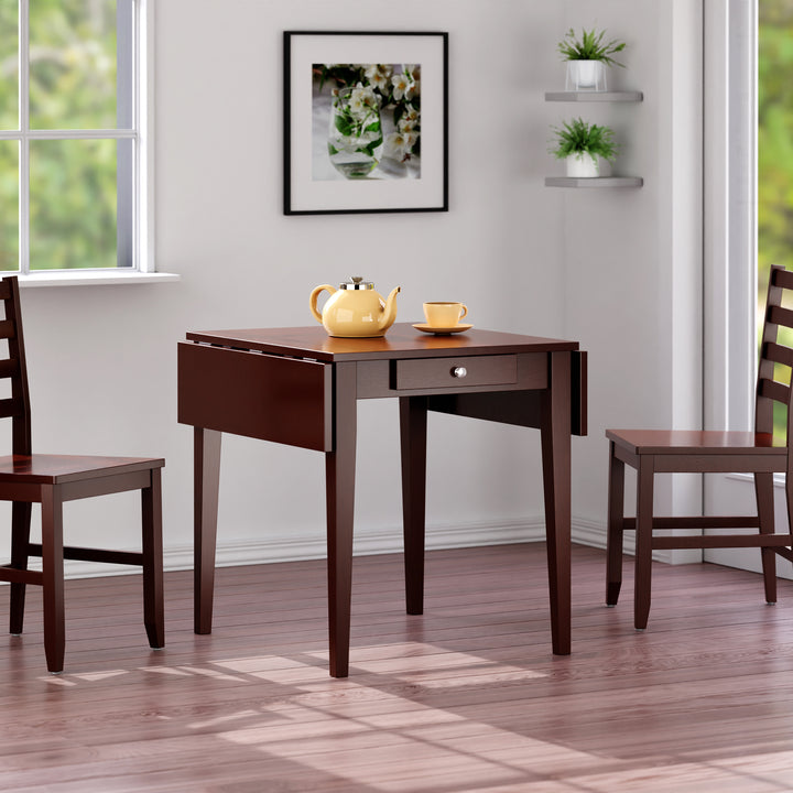 Hamilton Double Drop Leaf Dining Table, Walnut