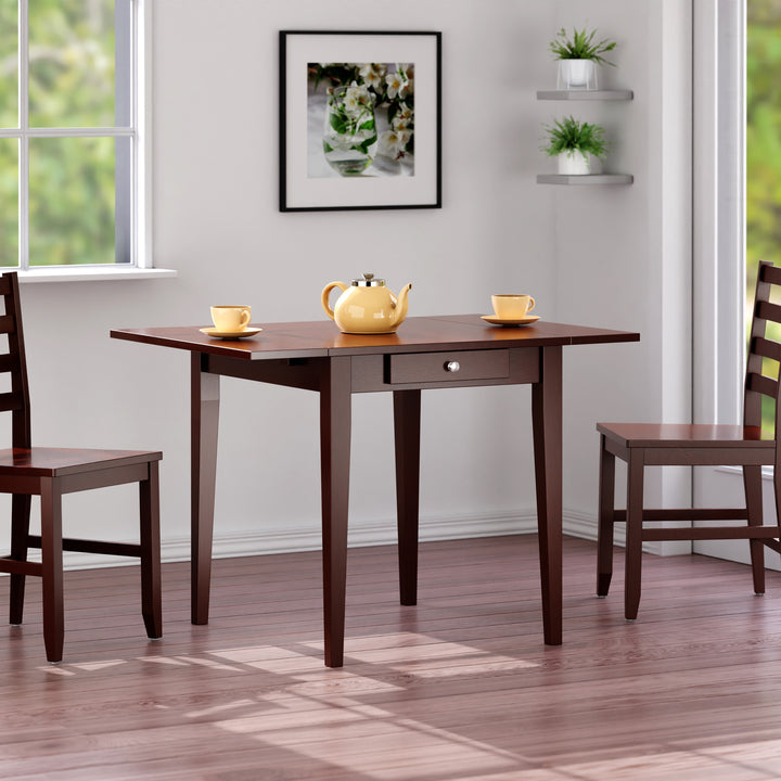 Hamilton Double Drop Leaf Dining Table, Walnut