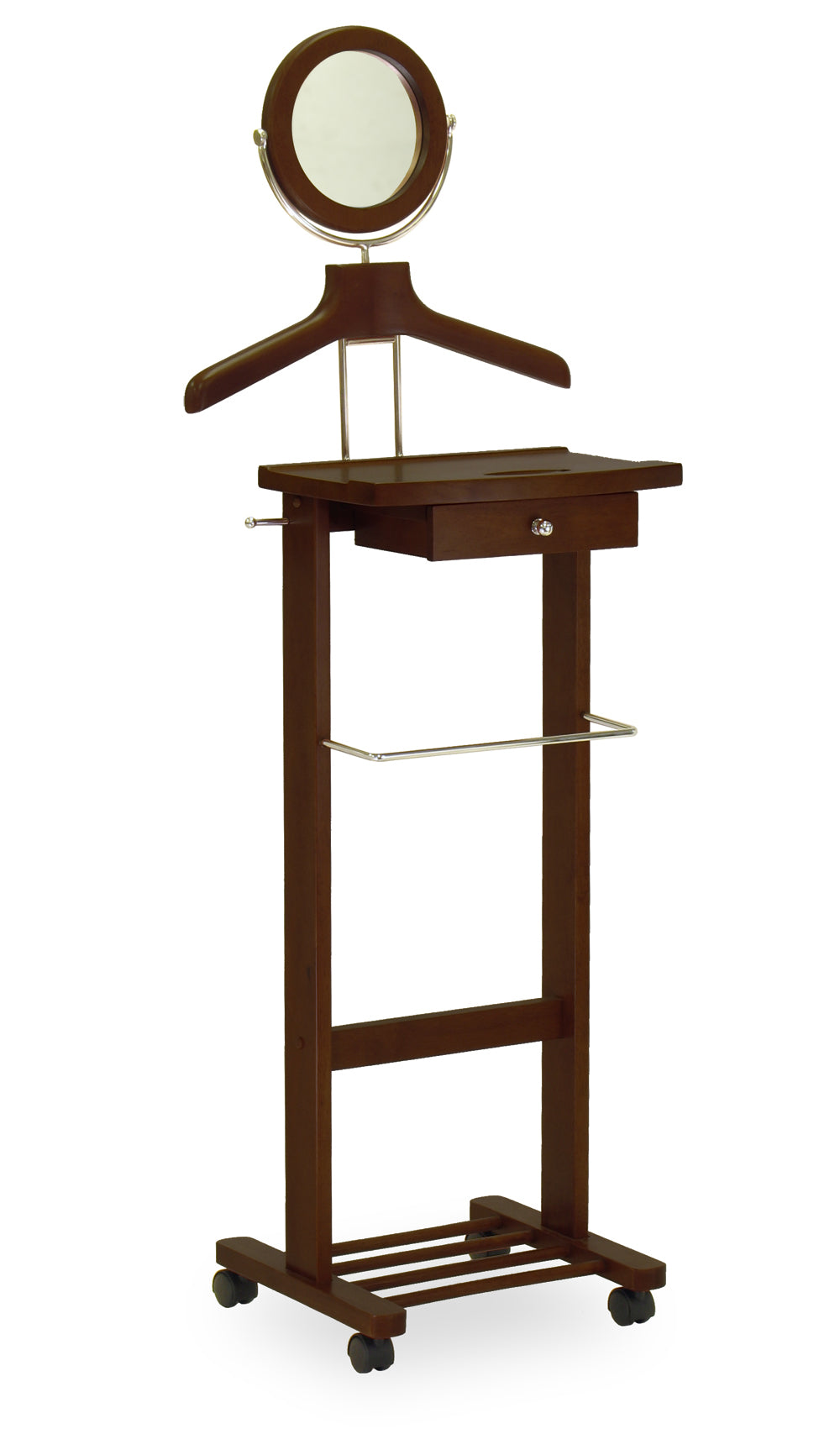 Vanity Valet Stand, Walnut