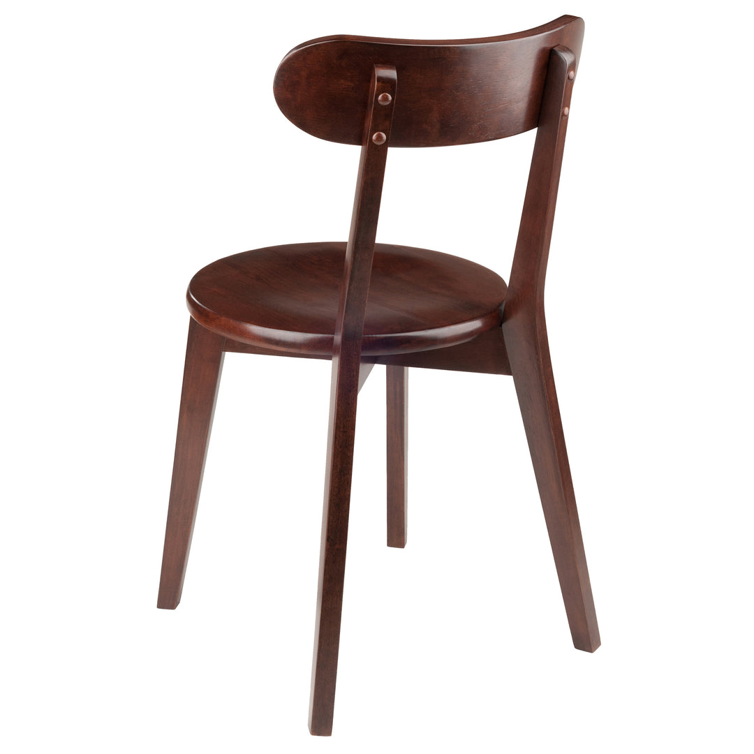 Pauline 2-Pc Chair Set, Walnut