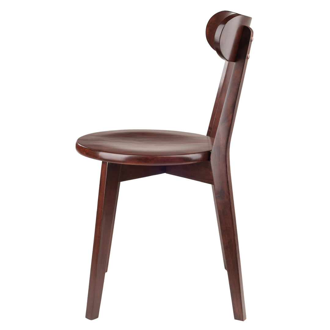 Pauline 2-Pc Chair Set, Walnut